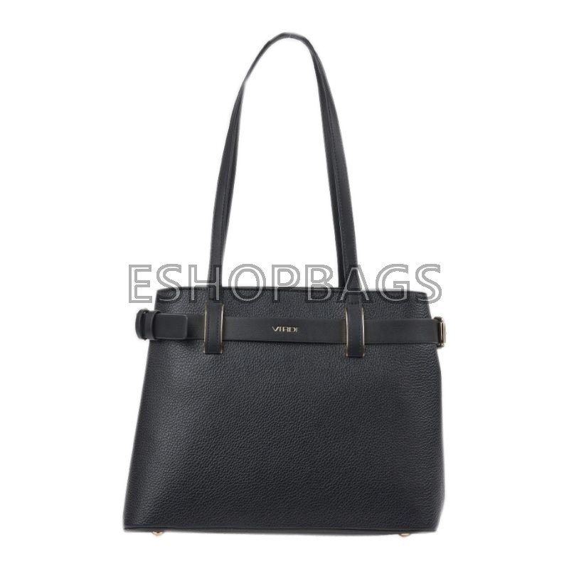 ΓΥΝΑΙΚΕΙΑ ΤΣΑΝΤΑ ΩΜΟΥ ΜΕΓΑΛΗ VERDE 36*25,5*14 ΜΑΥΡΟ TSA.101.01.03.717 16-8514