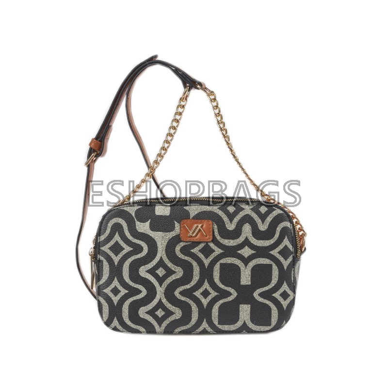 ΓΥΝΑΙΚΕΙΑ ΤΣΑΝΤΑ ΧΙΑΣΤΙ VERDE 21,5*14,5*8 ΜΑΥΡΟ TSA.101.01.02.326 16-8467