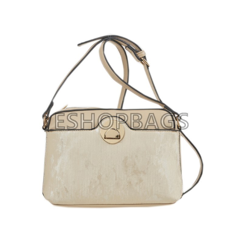 ΓΥΝΑΙΚΕΙΑ ΤΣΑΝΤΑ ΧΙΑΣΤΙ VERDE 22*17,5*8 ΜΠΕΖ TSA.101.01.02.327 16-8365