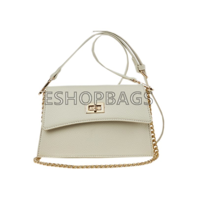 ΓΥΝΑΙΚΕΙΑ ΤΣΑΝΤΑ ΩΜΟΥ - ΧΙΑΣΤΙ ΜΙΚΡΗ VERDE 22*17,5*8 IVORY TSA.101.01.03.721 16-8421