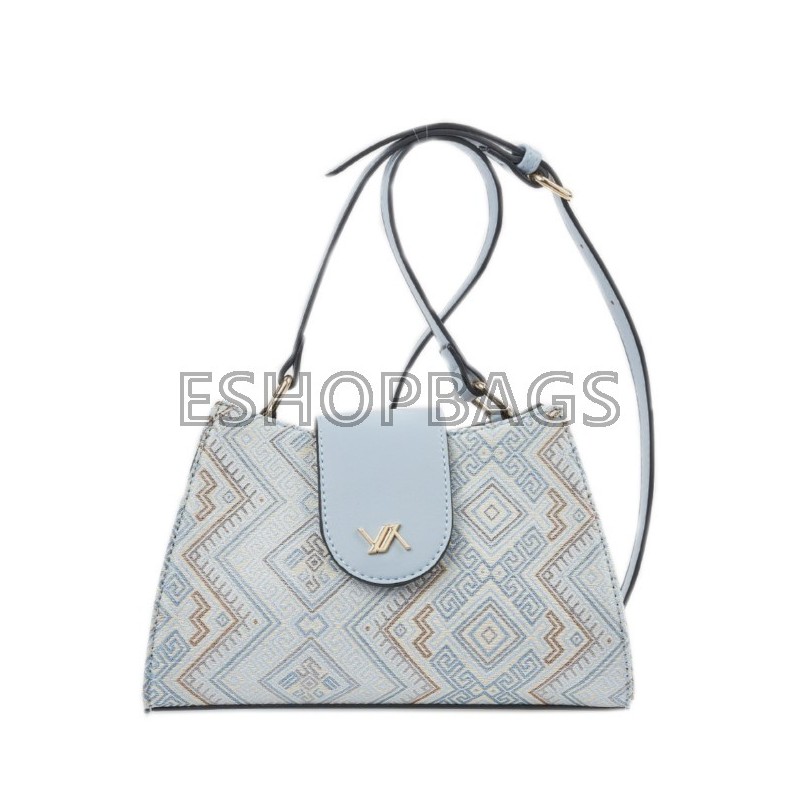 ΓΥΝΑΙΚΕΙΑ ΤΣΑΝΤΑ ΧΙΑΣΤΙ VERDE 26*18*10 ΜΠΛΕ TSA.101.01.02.332 16-8513