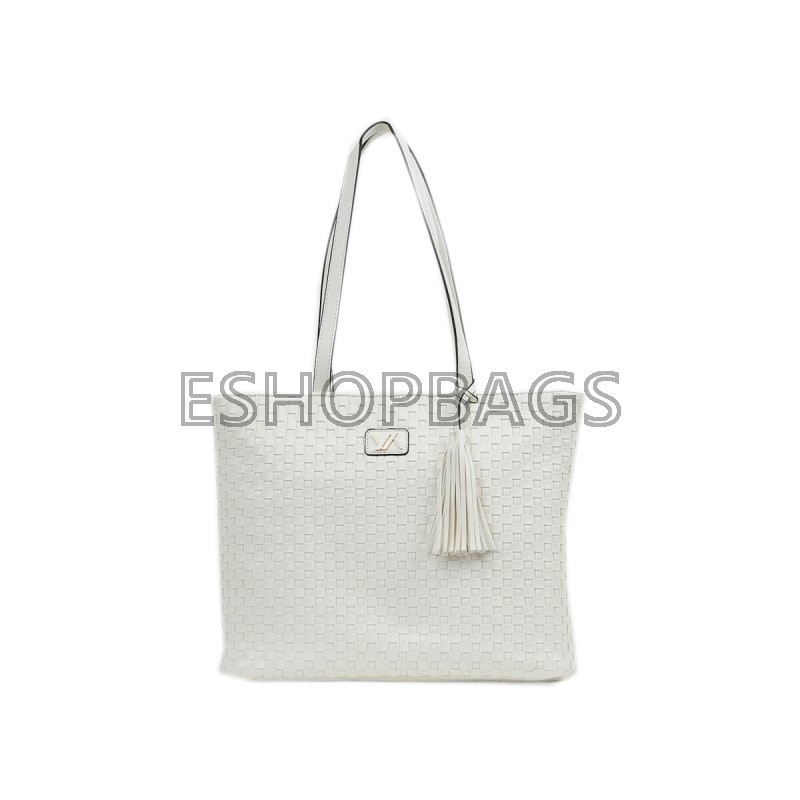 ΓΥΝΑΙΚΕΙΑ ΤΣΑΝΤΑ ΩΜΟΥ ΜΕΓΑΛΗ VERDE 41,5*31*13 IVORY TSA.101.01.03.728 16-7896