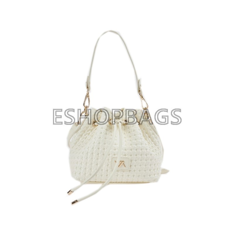ΓΥΝΑΙΚΕΙΑ ΤΣΑΝΤΑ ΠΟΥΓΚΙ ΧΕΙΡΟΣ – ΩΜΟΥ VERDE 18*19*11 IVORY TSA.101.01.04.442 16-8642