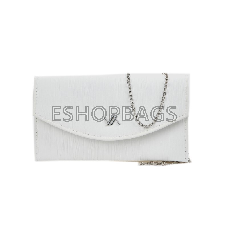 ΓΥΝΑΙΚΕΙΟ ΦΑΚΕΛΟ ΑΜΠΙΓΙΕ VERDE 21*12*6 ΑΣΠΡΟ TSA.101.01.247 01-2119