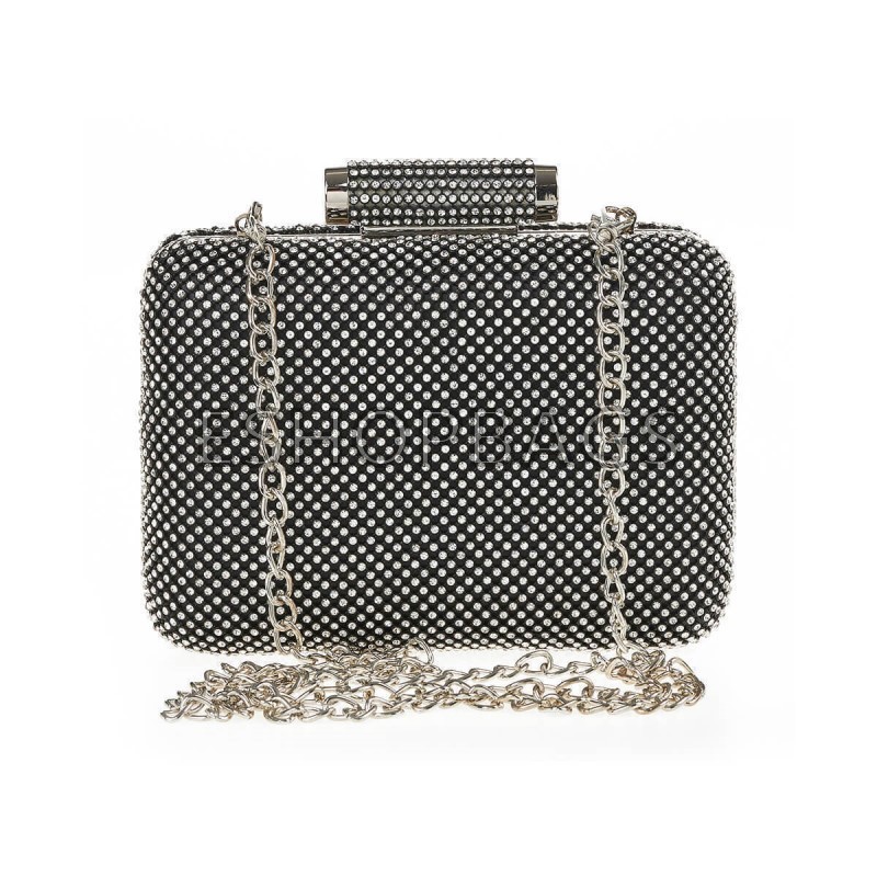 ΓΥΝΑΙΚΕΙΟ ΑΜΠΙΓΙΕ ΤΣΑΝΤΑΚΙ CLUTCH VERDE 17,5*7*15 ΜΑΥΡΟ TSA.101.01.207 01-1698