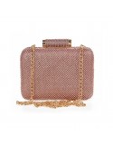 ΓΥΝΑΙΚΕΙΟ ΑΜΠΙΓΙΕ ΤΣΑΝΤΑΚΙ CLUTCH VERDE 17,5*7*15 ΡΟΖ TSA.101.01.207 01-1698