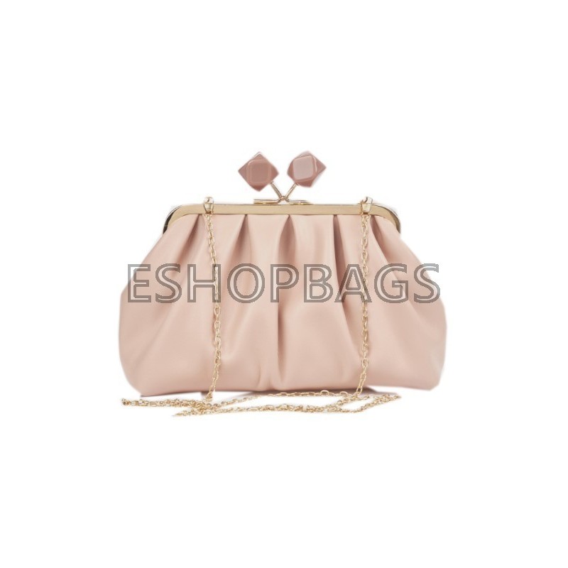 ΓΥΝΑΙΚΕΙΑ ΤΣΑΝΤΑ CLUTCH ΠΟΥΓΚΙ ΧΕΙΡΟΣ VERDE 23*17*7,5 ΡΟΖ TSA.101.01.04.444 01-2145