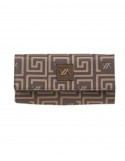 ΓΥΝΑΙΚΕΙΟ ΠΟΡΤΟΦΟΛΙ ΣΥΝΘΕΤΙΚΟ ΔΕΡΜΑ VERDE 19*13*3 TAUPE POR.104.02.322 18-1538