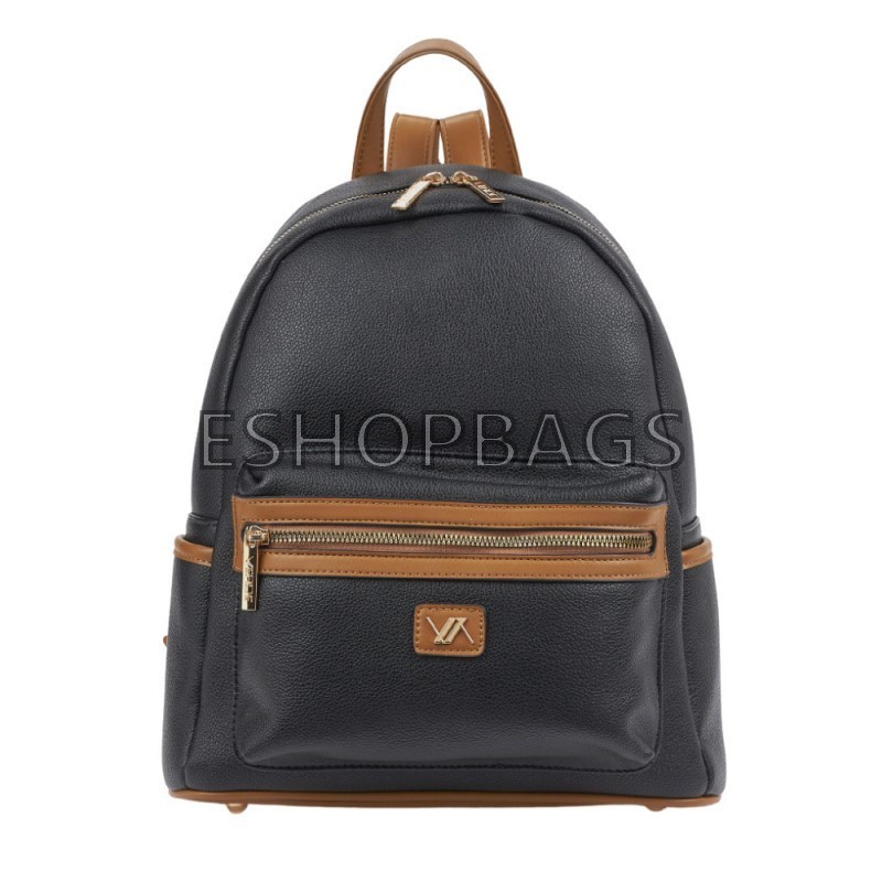 ΓΥΝΑΙΚΕΙΑ ΤΣΑΝΤΑ ΠΛΑΤΗΣ – BACKPACK VERDE 34*29*14 ΜΑΥΡΟ TSA.101.04.05.435 16-8613