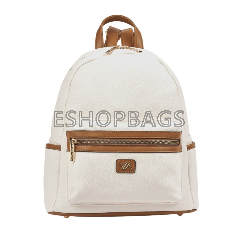 ΓΥΝΑΙΚΕΙΑ ΤΣΑΝΤΑ ΠΛΑΤΗΣ – BACKPACK VERDE 34*29*14 IVORY TSA.101.04.05.435 16-8613