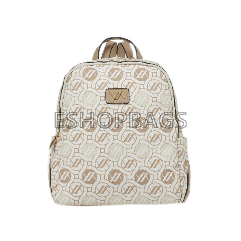 ΓΥΝΑΙΚΕΙΑ ΤΣΑΝΤΑ ΠΛΑΤΗΣ – BACKPACK VERDE 27*32,5*14 ΜΠΕΖ TSA.101.04.05.439 16-8380