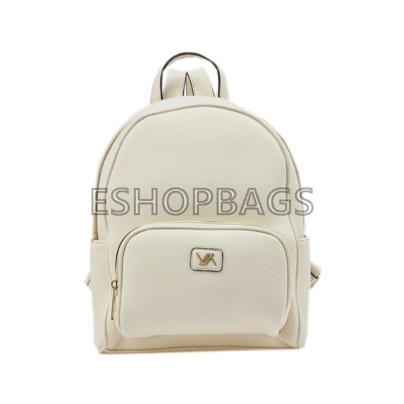 ΓΥΝΑΙΚΕΙΑ ΤΣΑΝΤΑ ΠΛΑΤΗΣ – BACKPACK VERDE 26*30*16 ΑΣΠΡΟ TSA.101.04.05.440 16-8540