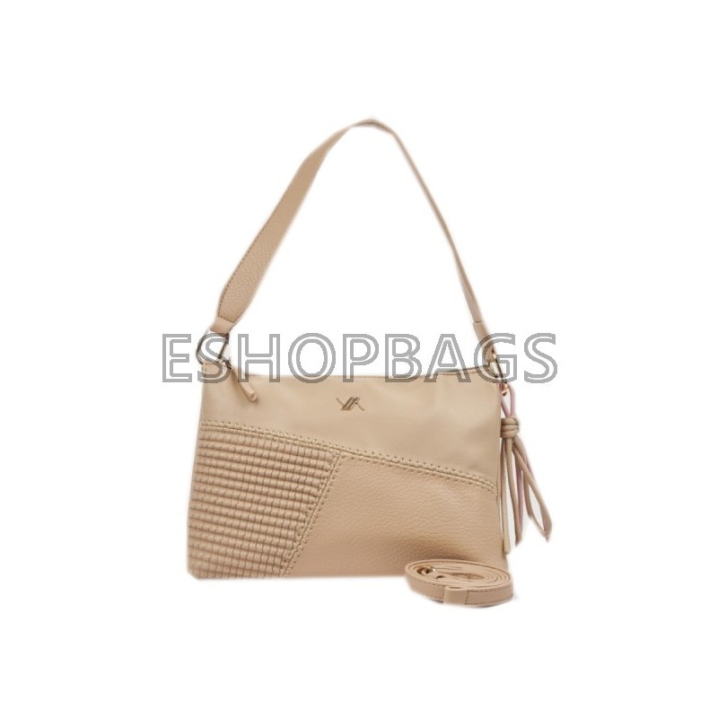 ΓΥΝΑΙΚΕΙΑ ΤΣΑΝΤΑ ΩΜΟΥ – ΧΙΑΣΤΙ VERDE 27,5*19*5 NUDE TSA.101.01.03.742 16-8635