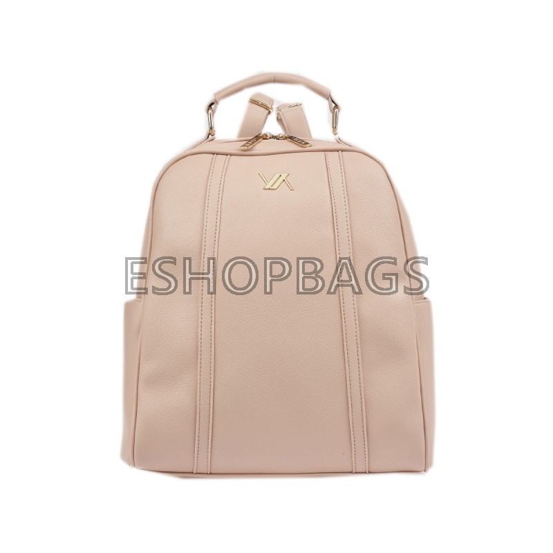 ΓΥΝΑΙΚΕΙΑ ΤΣΑΝΤΑ ΠΛΑΤΗΣ – BACKPACK VERDE 29*32*10 ΡΟΖ TSA.101.04.05.443 16-8620