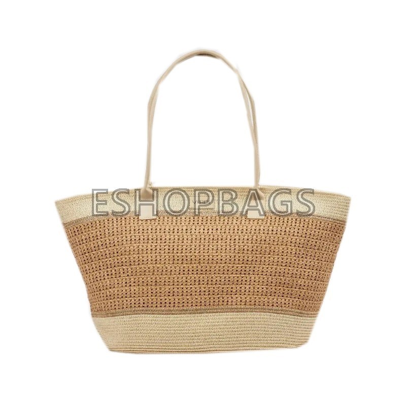 ΓΥΝΑΙΚΕΙΑ ΤΣΑΝΤΑ ΘΑΛΑΣΣΗΣ ΨΑΘΙΝΗ VERDE 52*28*20 IVORY TSA.101.01.10.092 14-0402