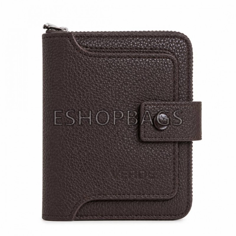 ΑΝΔΡΙΚΟ ΠΟΡΤΟΦΟΛΙ ΣΥΝΘΕΤΙΚΟ ΔΕΡΜΑ VERDE 12*10*2,5 ΚΑΦΕ POR.104.01.321 09-0248