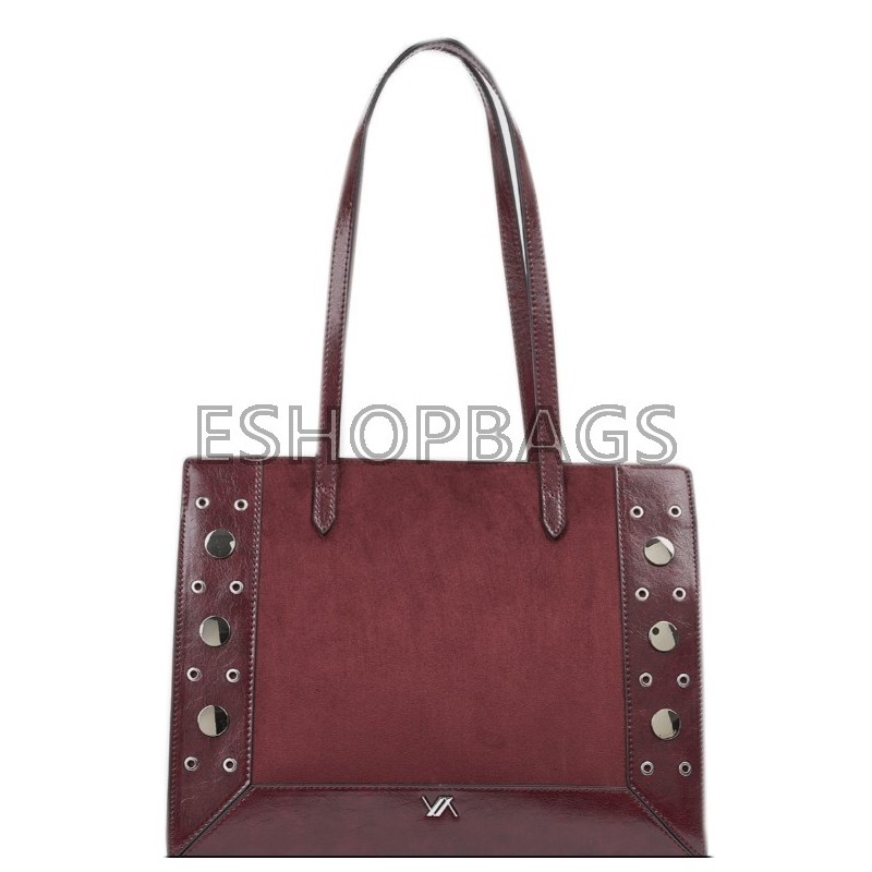 ΓΥΝΑΙΚΕΙΑ ΤΣΑΝΤΑ ΩΜΟΥ SUEDE VERDE 32*26*12,5 ΜΠΟΡΝΤΟ TSA.101.01.03.760 16-8801