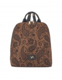 ΓΥΝΑΙΚΕΙΑ ΤΣΑΝΤΑ ΠΛΑΤΗΣ – BACKPACK VERDE 30*25*14,5 ΚΑΦΕ TSA.101.04.05.449 16-8696